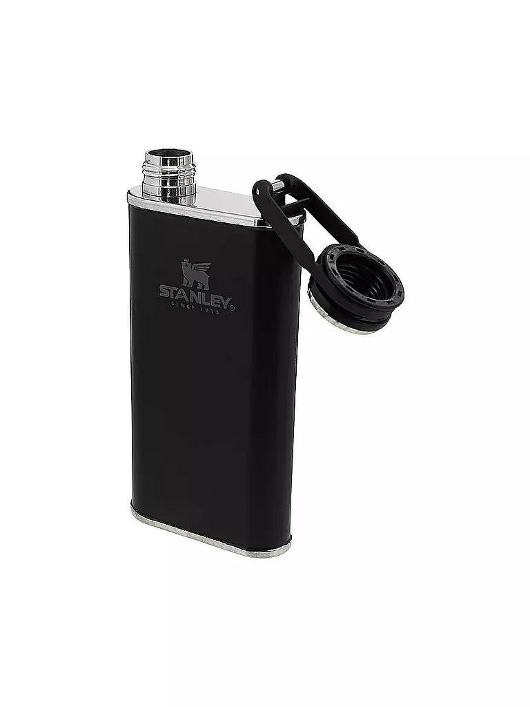 STANLEY | Flachmann Classic Flask 0,23l Schwarz | schwarz