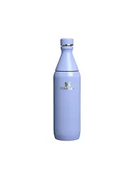 STANLEY | Isolierflasche - Thermosflasche ALL DAY SLIM BOTTLE 0,6l Hot Coral | hellblau