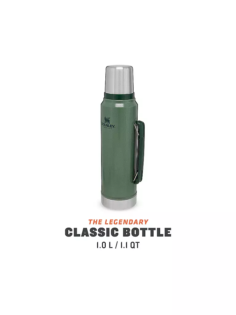 STANLEY | Isolierflasche - Thermosflasche Classic 1,1L | orange