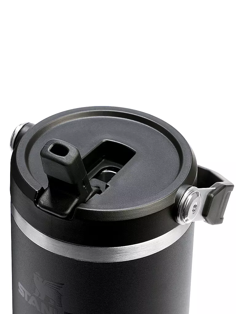 STANLEY | Isolierflasche - Thermosflasche Classic FLIP STRAW 2.0 0,8l  Black | koralle