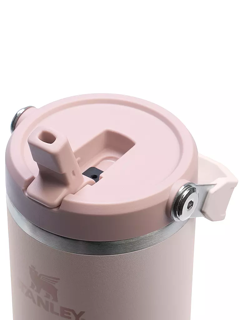 STANLEY | Isolierflasche - Thermosflasche Classic FLIP STRAW 2.0 0,8l  Rose Quartz | koralle