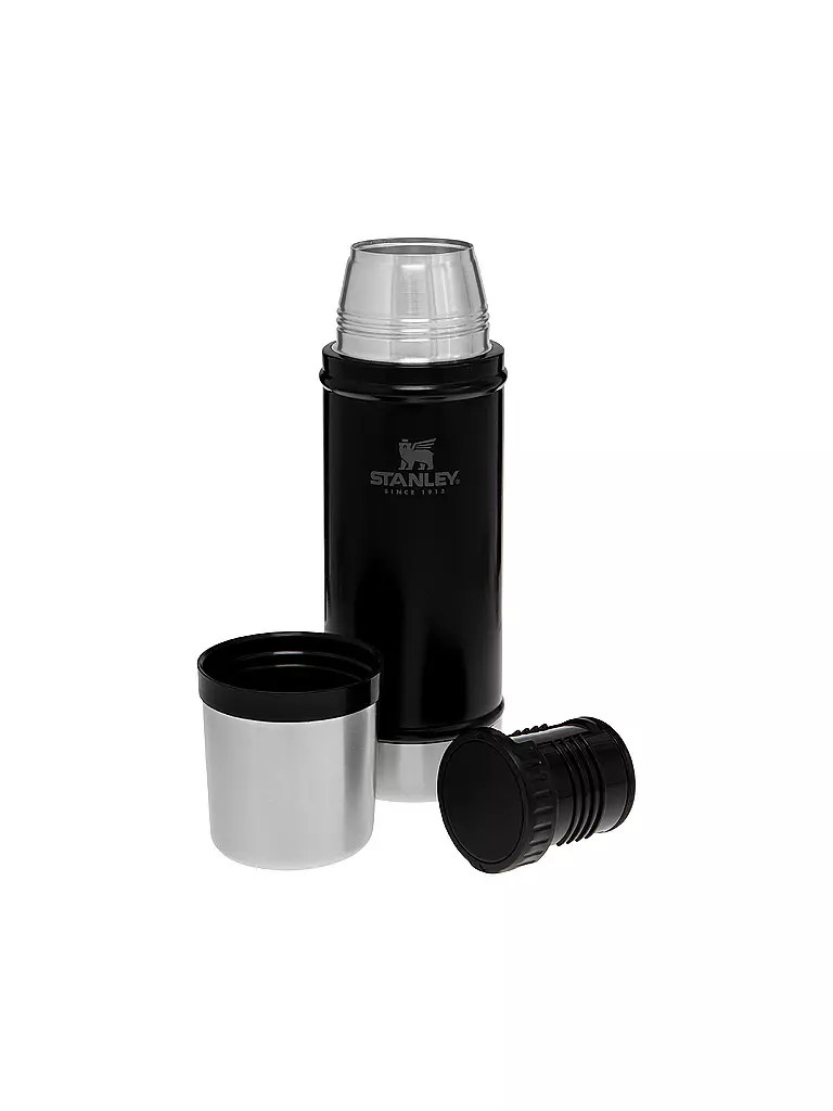 STANLEY | Isolierflasche - Thermosflasche CLASSIC VACUUM BOTTLE 0,47l Black | schwarz
