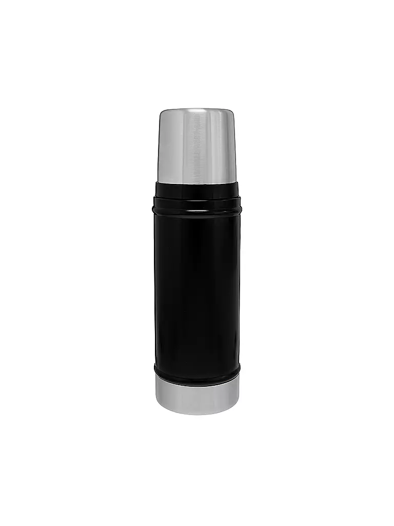 STANLEY | Isolierflasche - Thermosflasche CLASSIC VACUUM BOTTLE 0,47l Black | grün