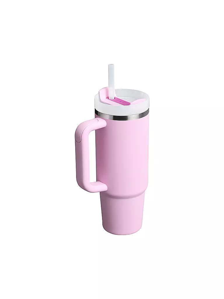 STANLEY | Isolierflasche - Thermosflasche Quencher H2.0 0,89l  Cherry Blossom | hellgrau