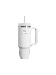 STANLEY | Isolierflasche - Thermosflasche Quencher H2.0 0,89l  Violet Blossom | weiss