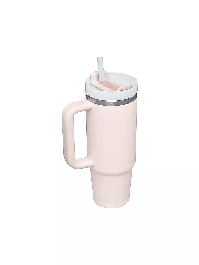 STANLEY | Isolierflasche - Thermosflasche Quencher H2.0 0,89l Rose Quartz | hellgrau