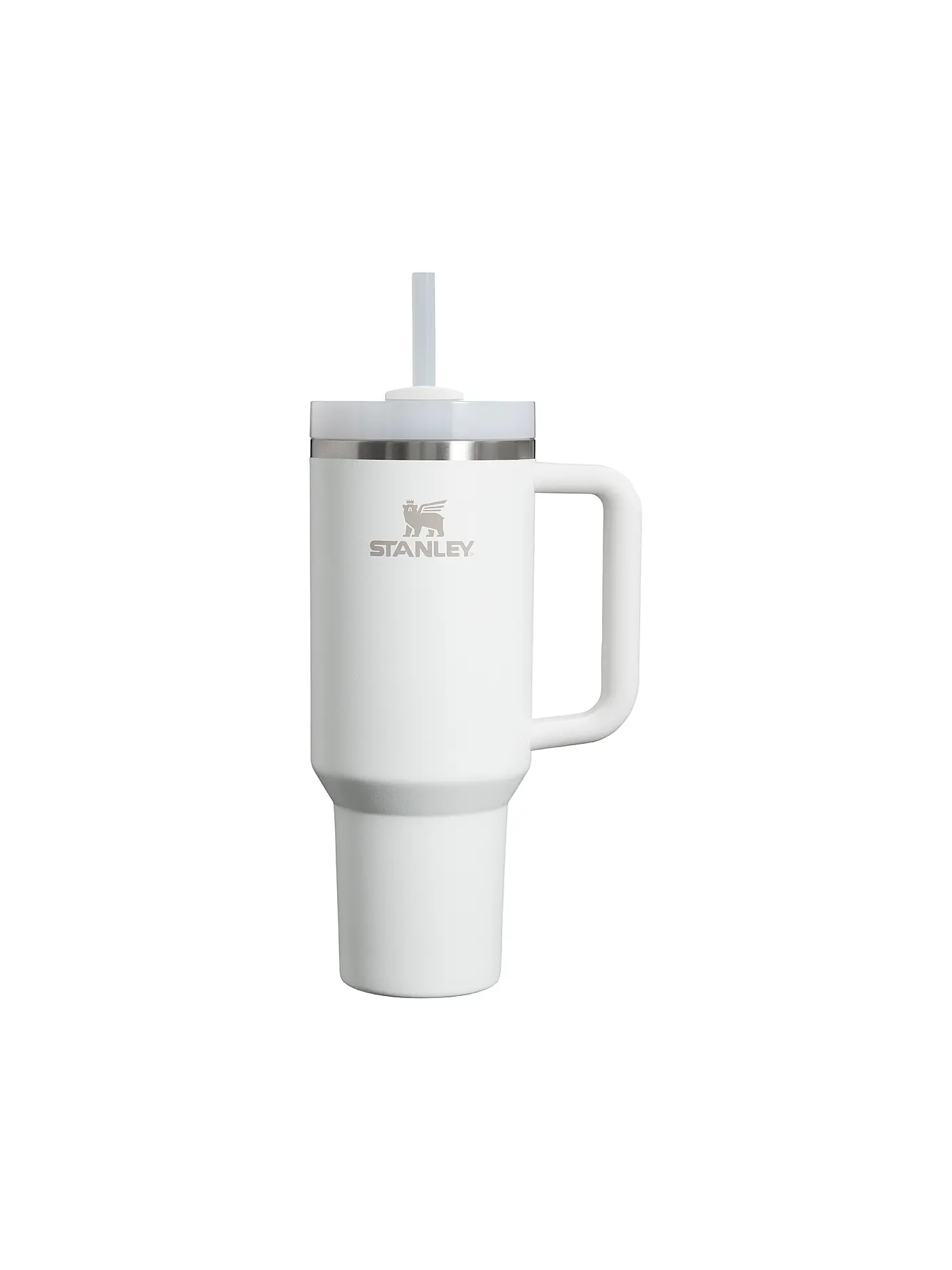 STANLEY | Isolierflasche - Thermosflasche Quencher H2.0 FlowState™ Tumbler 1,2L Rose Quartz | weiss