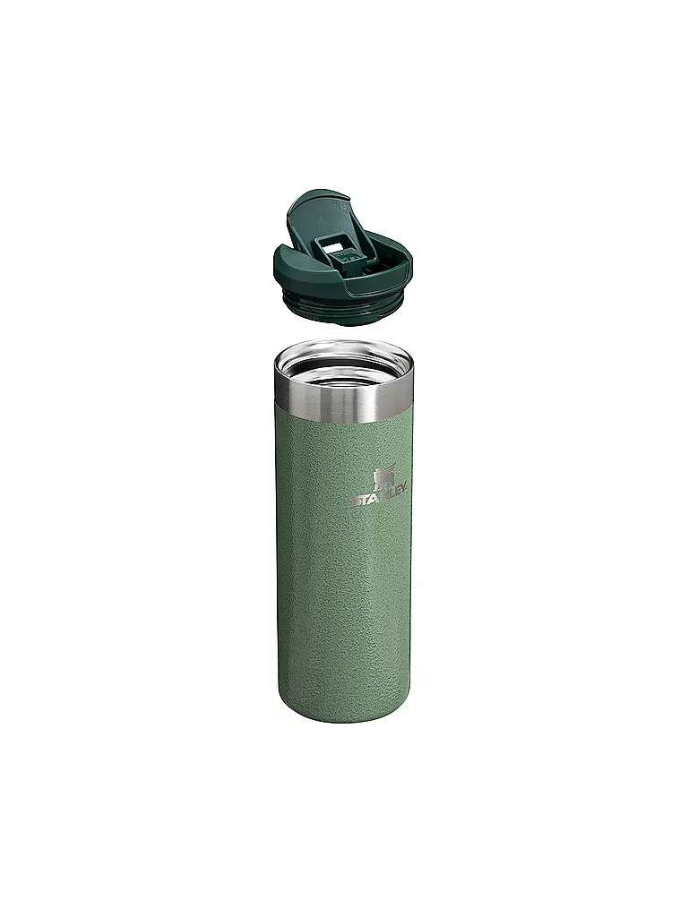 STANLEY | Isoliertrinkbecher AEROLIGHT MUG HAMMERTONE GREEN 0,47L | grün