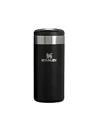 STANLEY | Isoliertrinkbecher AEROLIGHT TRANSIT MUG 0,35l Cream | schwarz