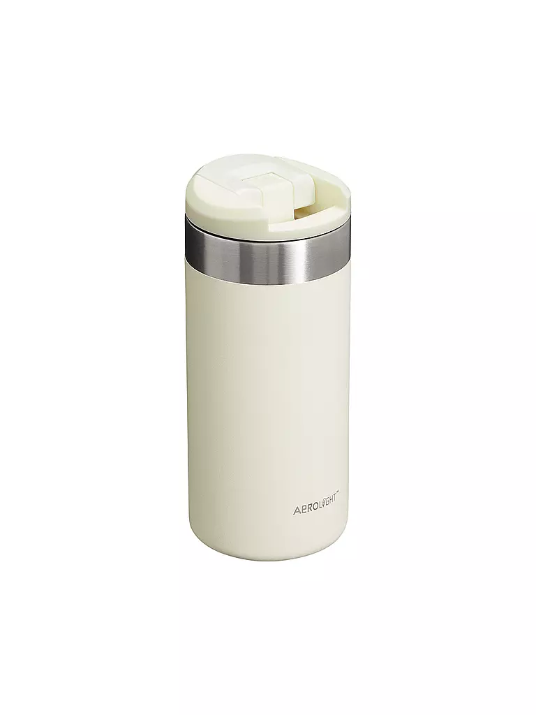 STANLEY | Isoliertrinkbecher AEROLIGHT TRANSIT MUG 0,35l Cream | koralle