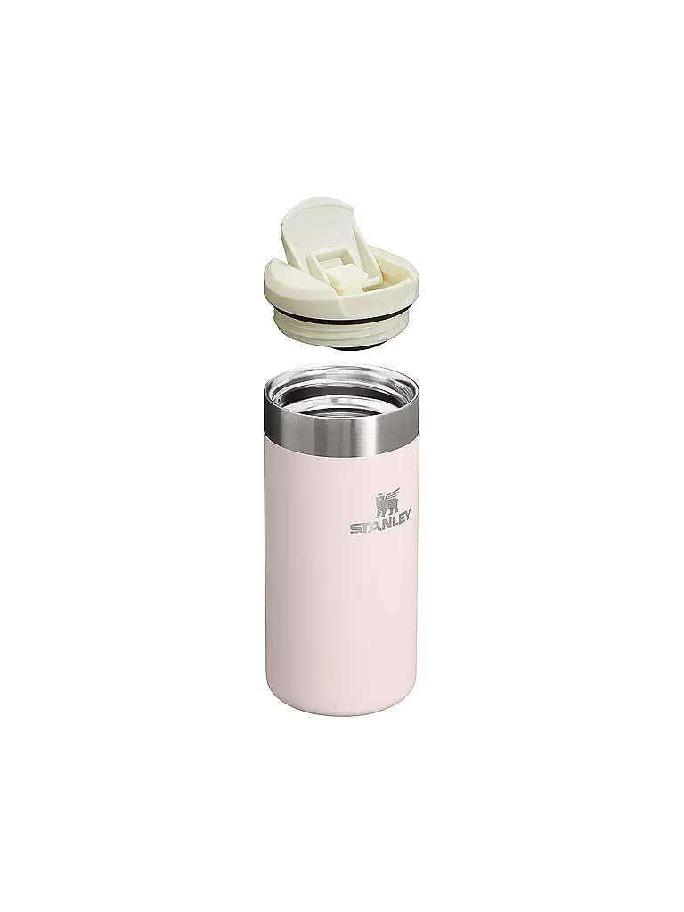 STANLEY | Isoliertrinkbecher AEROLIGHT TRANSIT MUG 0,35l Rose Quartz | koralle