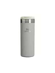 STANLEY | Isoliertrinkbecher AEROLIGHT TRANSIT MUG HAMMERTONE 0,47l | hellgrau