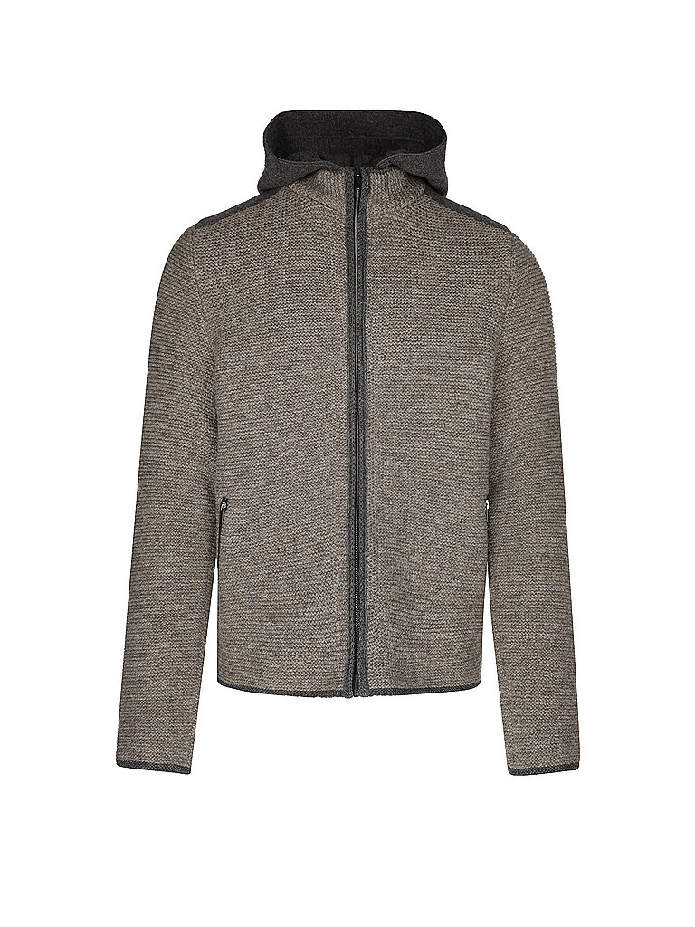 STAPF Strickjacke hellbraun | L