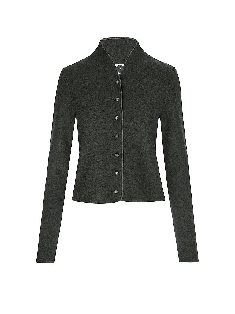 STAPF Trachtenstrickjacke BRUNA dunkelgrün | L