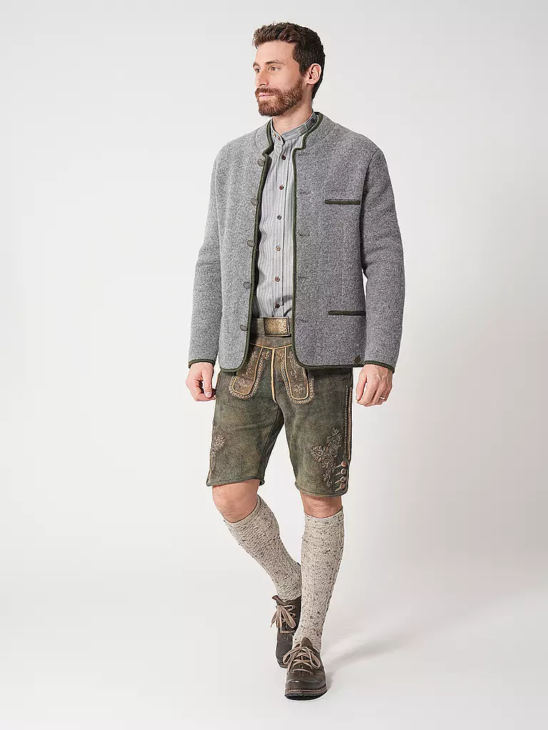 STAPF | Trachtenjacke  HERMANN | grau
