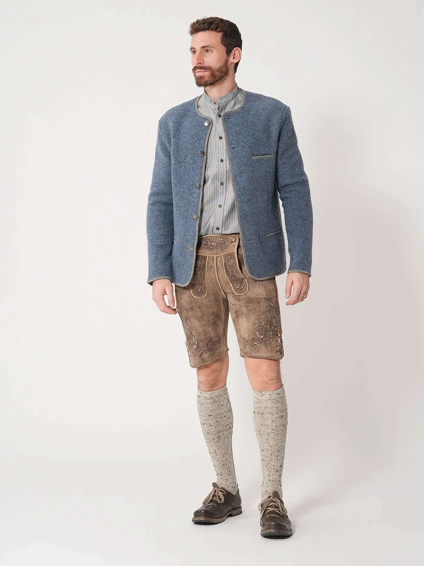 STAPF | Trachtenjacke BRUNHARD  | blau