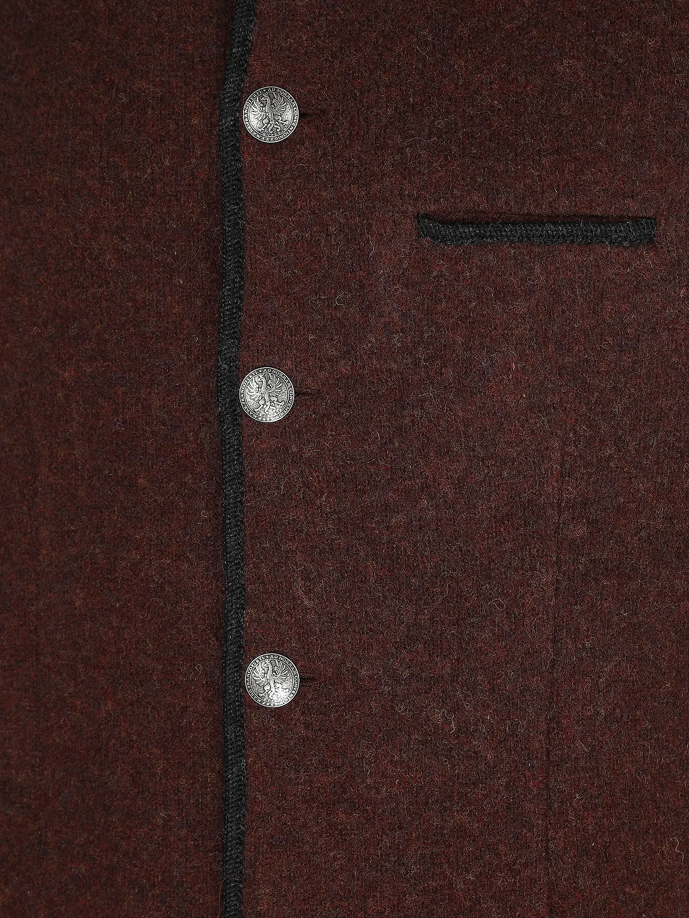 STAPF | Trachtenjacke Relaxed Fit BRUNHARD  | dunkelrot