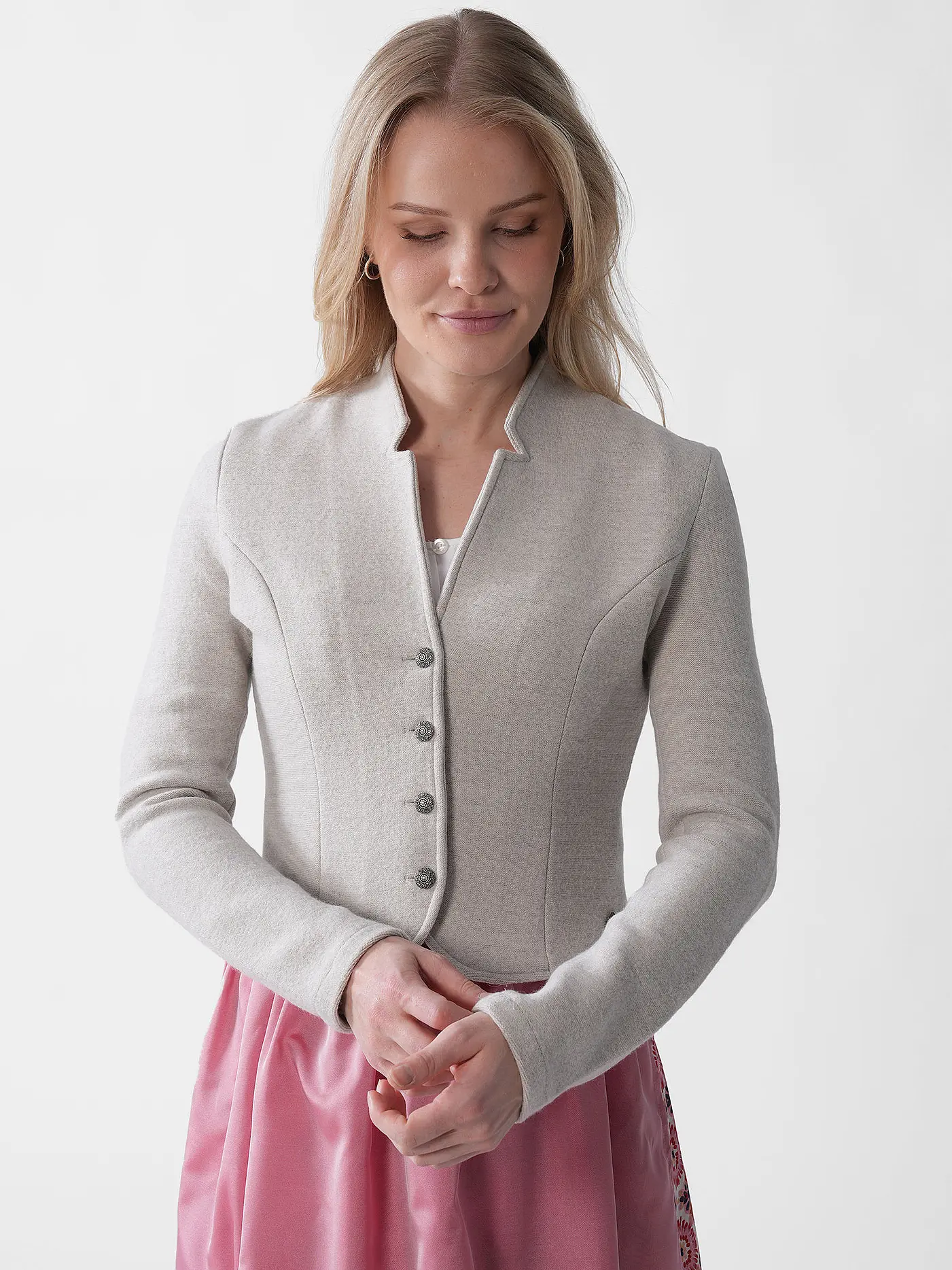 STAPF | Trachtenstrickjacke BALEA | creme