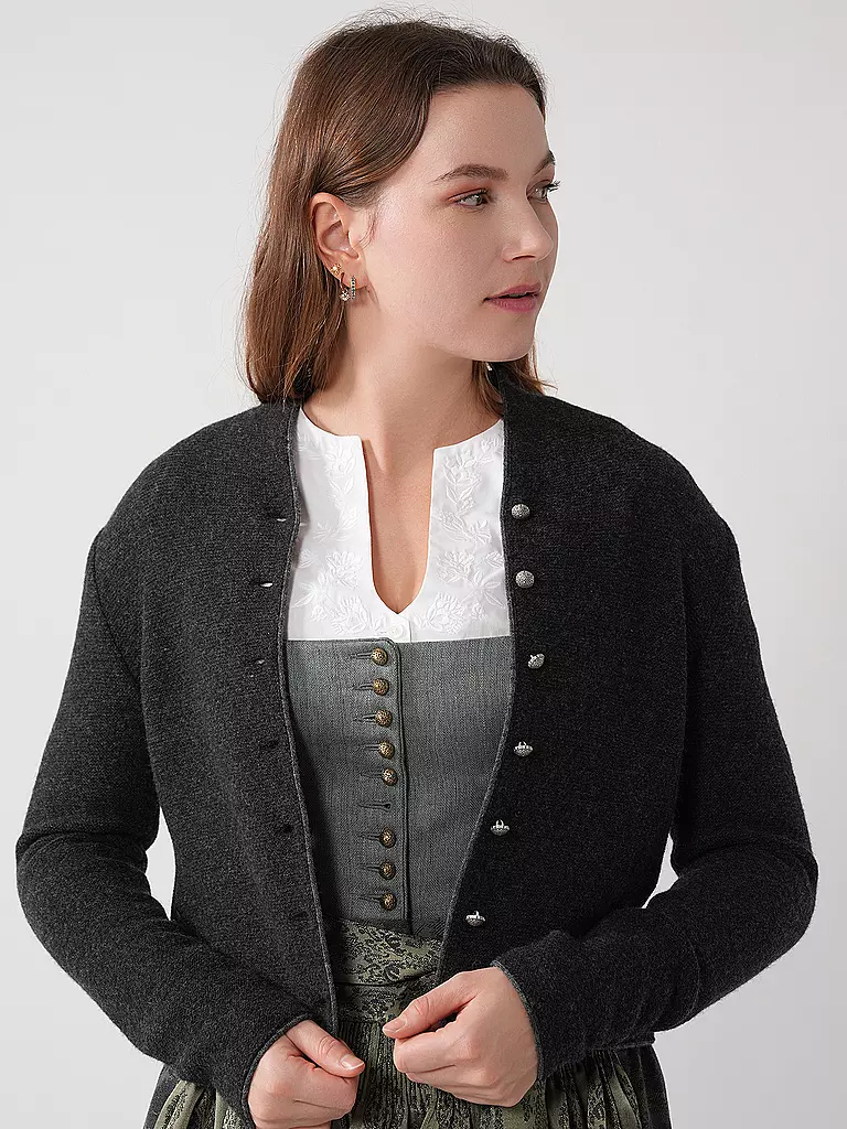 STAPF | Trachtenstrickjacke DORIKA | grün