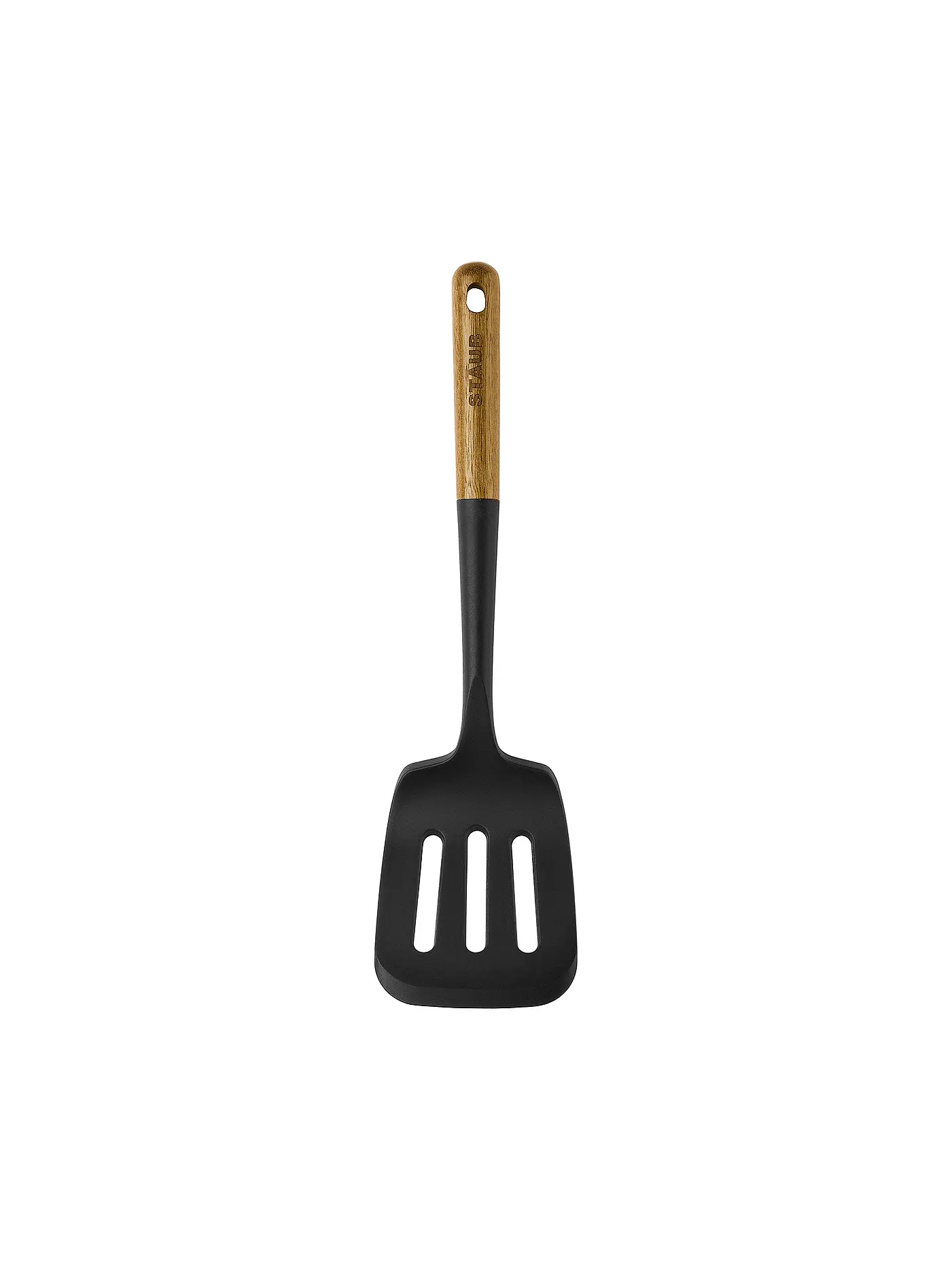 STAUB | Pfannenwender 31cm Akazie / Silikon | braun