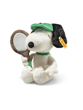 STEIFF | Plüschtier SNOOPY TENNIS 22cm Weiss