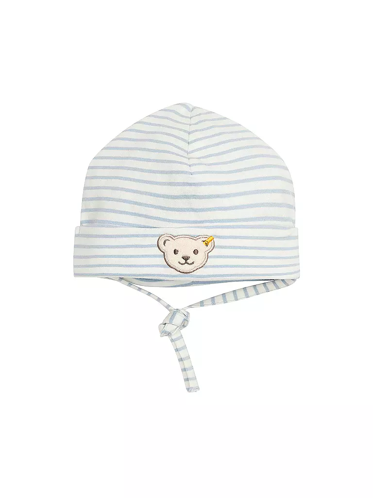 STEIFF | Baby Mütze - Haube | hellblau