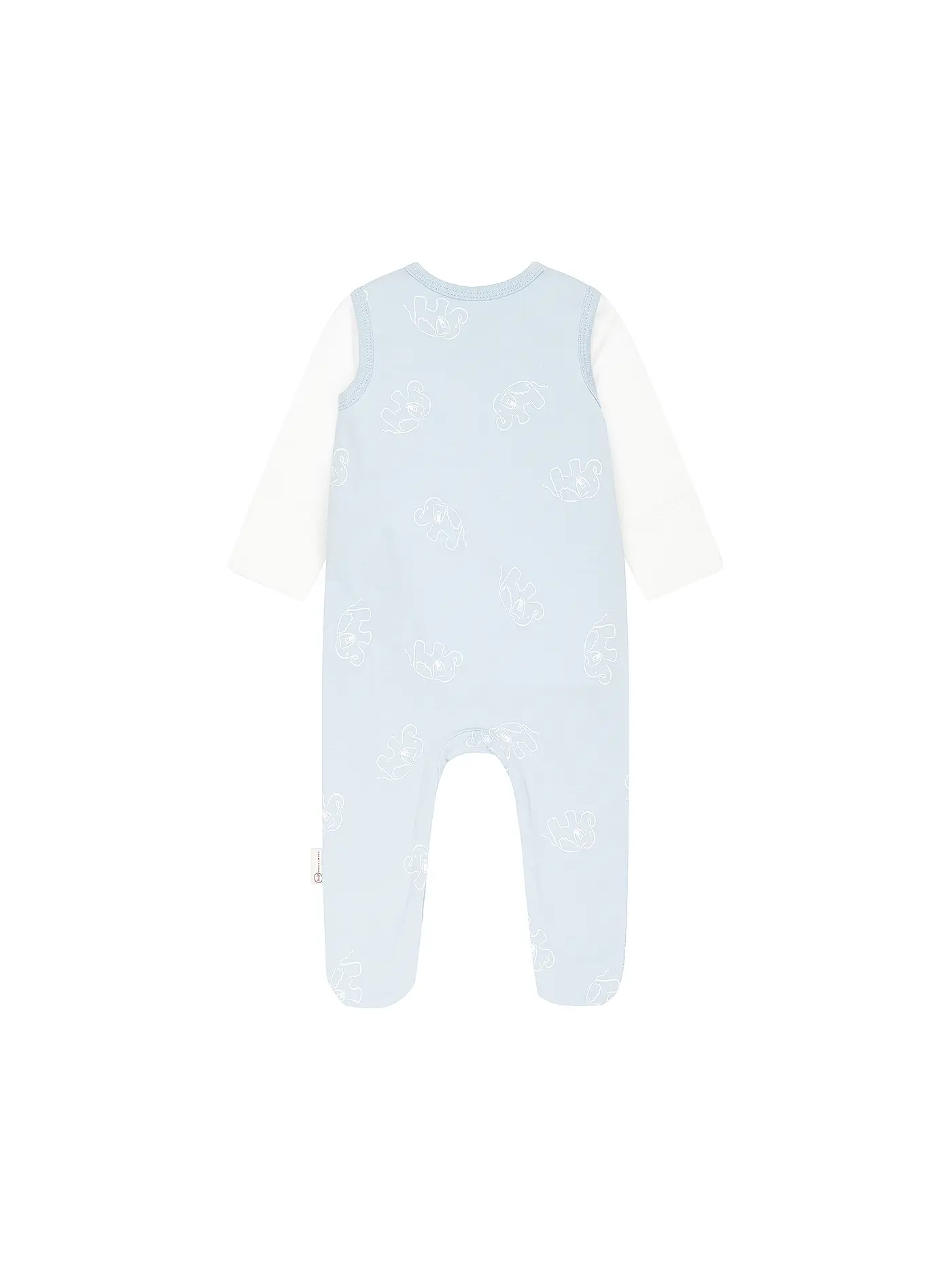 STEIFF | Baby Set 2tlg Strampler und Langarmshirt  | hellblau