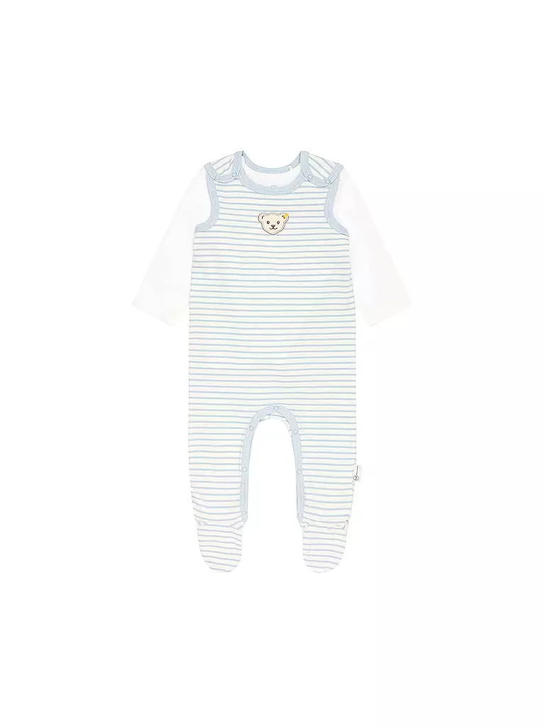 STEIFF | Baby Set Strampler und Shirt | hellblau