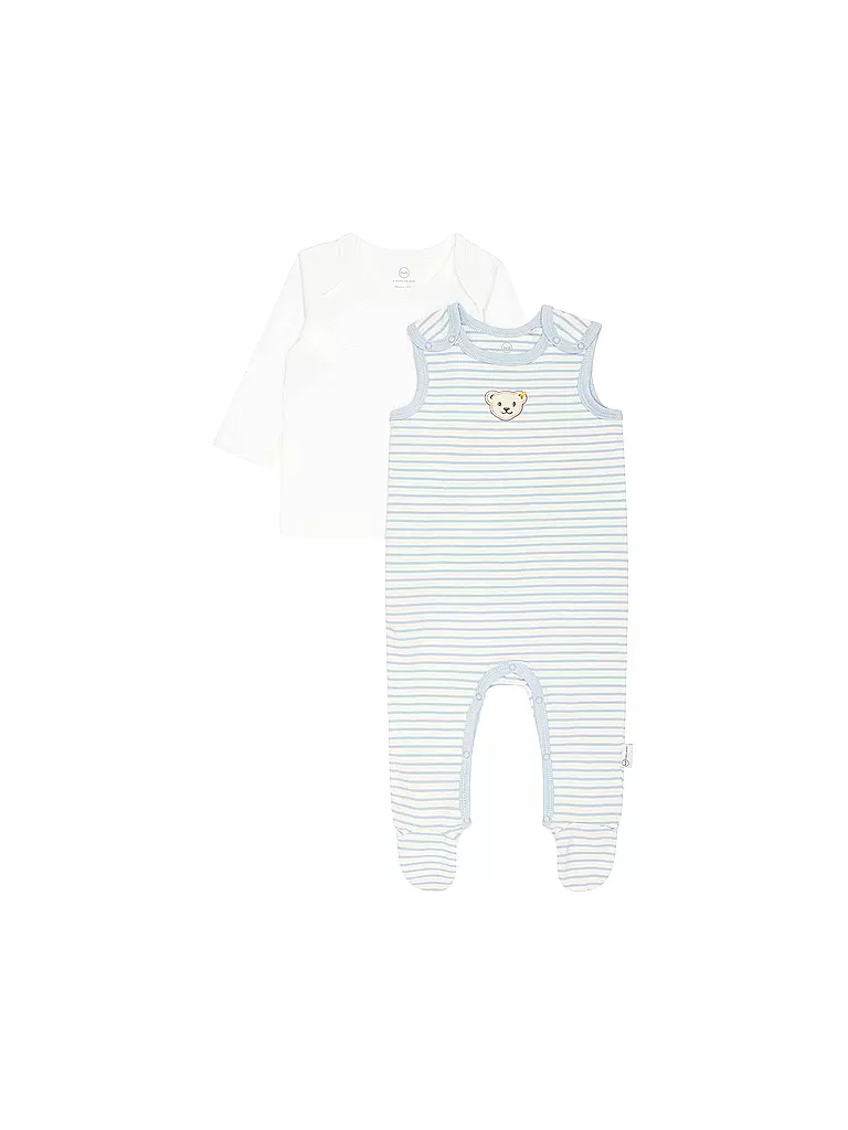 STEIFF | Baby Set Strampler und Shirt | hellblau