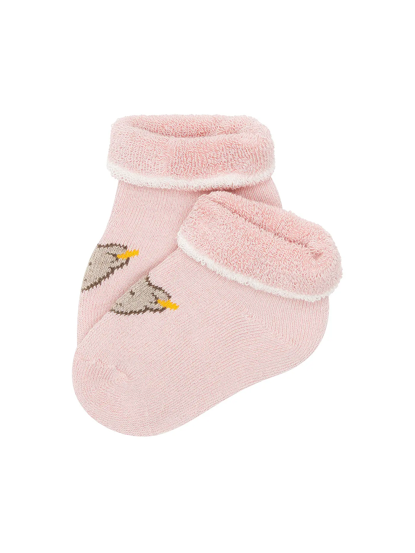 STEIFF | Baby Socken silver pink | rosa