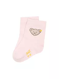 STEIFF | Baby Socken silver pink | rosa
