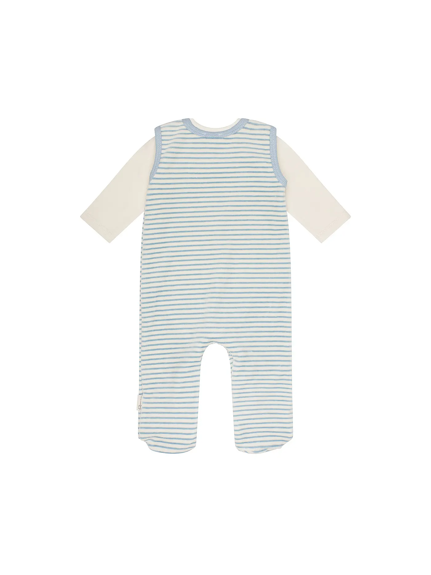 STEIFF | Baby Strampler Set 2 teilig | hellblau
