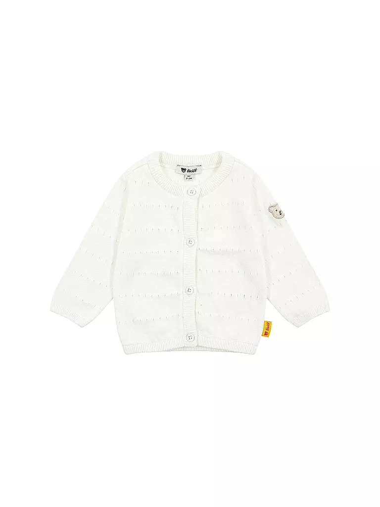 STEIFF | Baby Strickjacke  | weiss