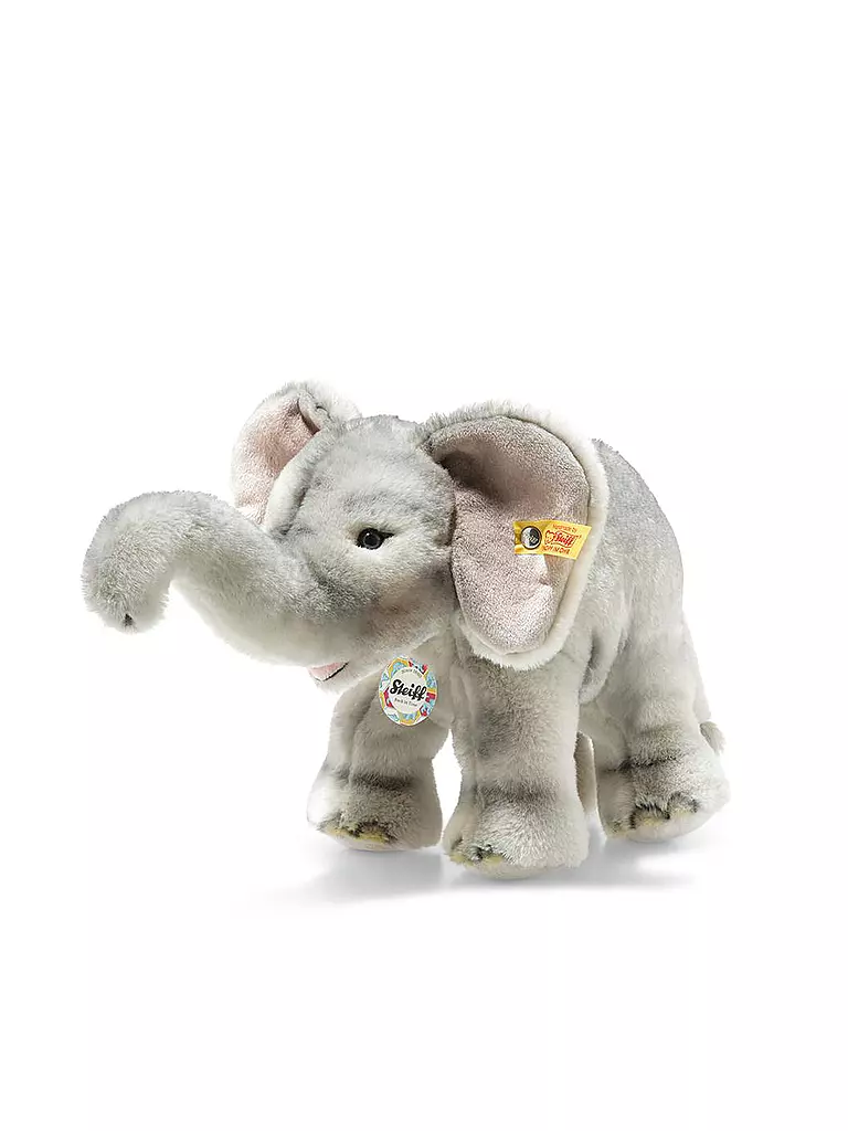 STEIFF | Back in Time Ellfie Elefant 28cm 064975 | grau