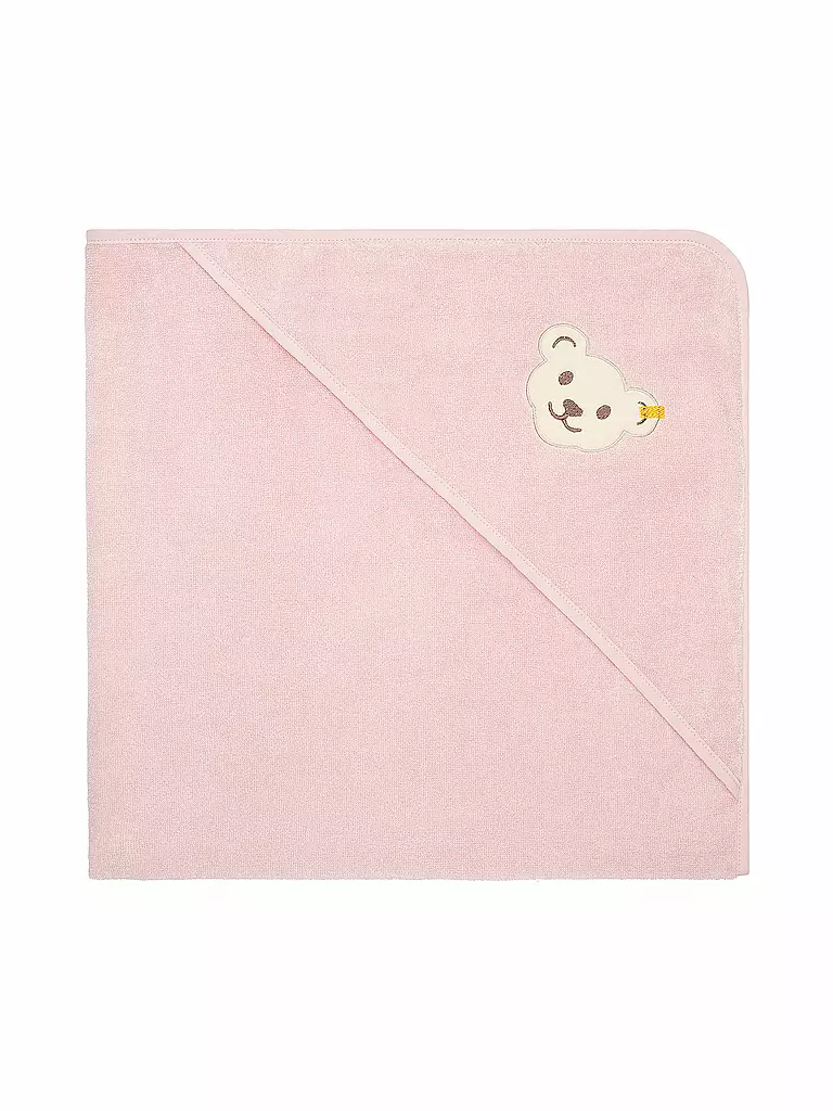 STEIFF | Badetuch mit Kapuze  | rosa