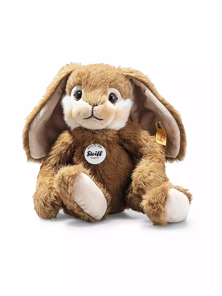 STEIFF | Bommel Schlenker-Hase 28cm | braun