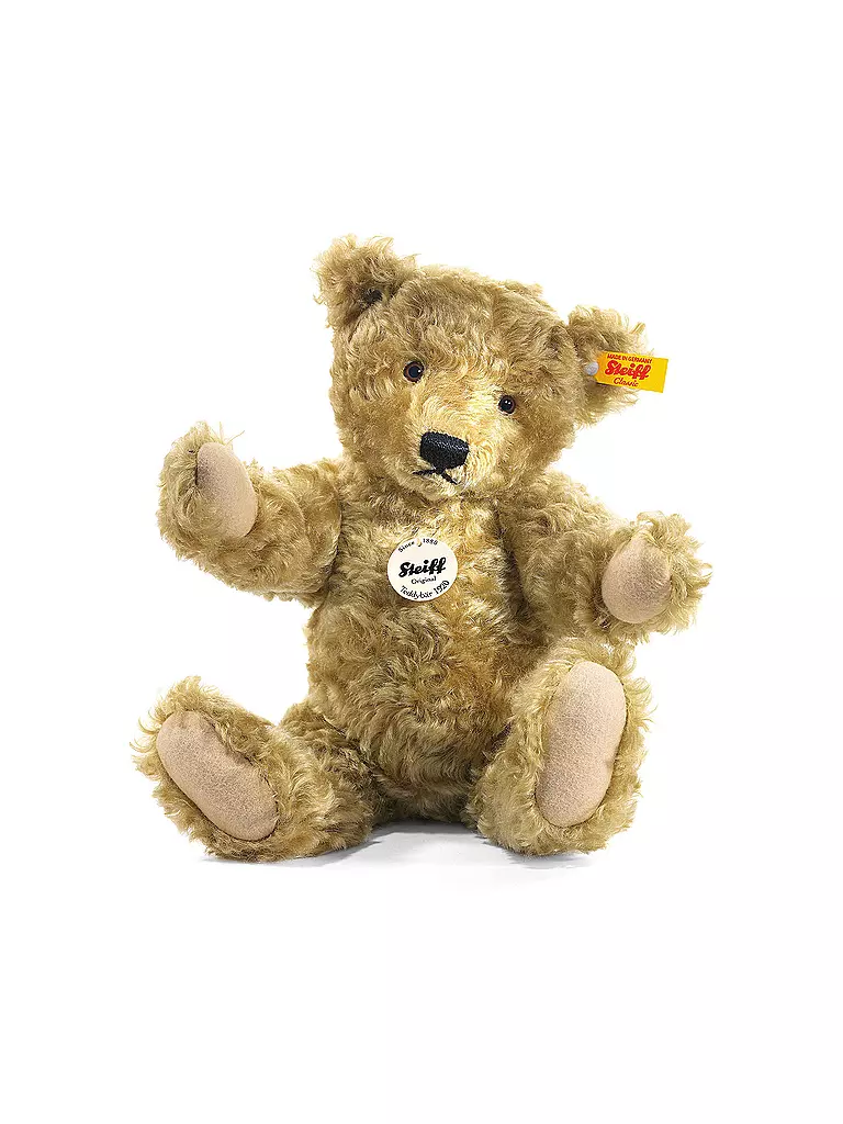 STEIFF | Classic 1920 Teddybär 35cm hellbraun | transparent