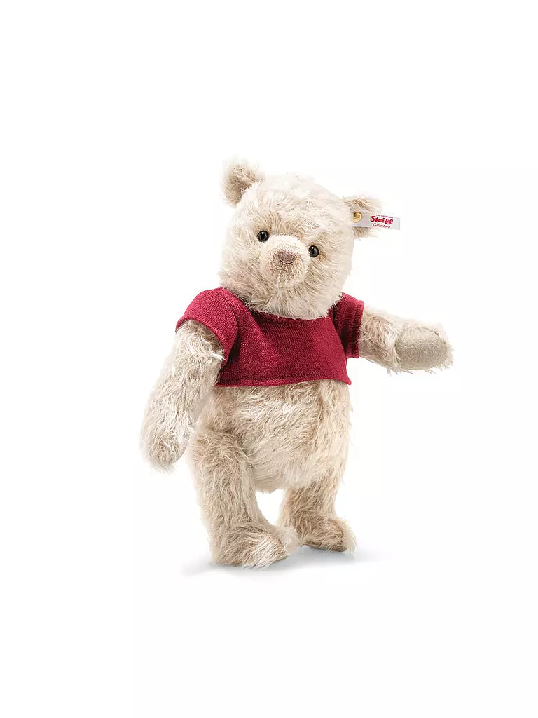 STEIFF | Disney Christopher Robin Winnie Puuh 30cm 355424 Sammlerstück | transparent