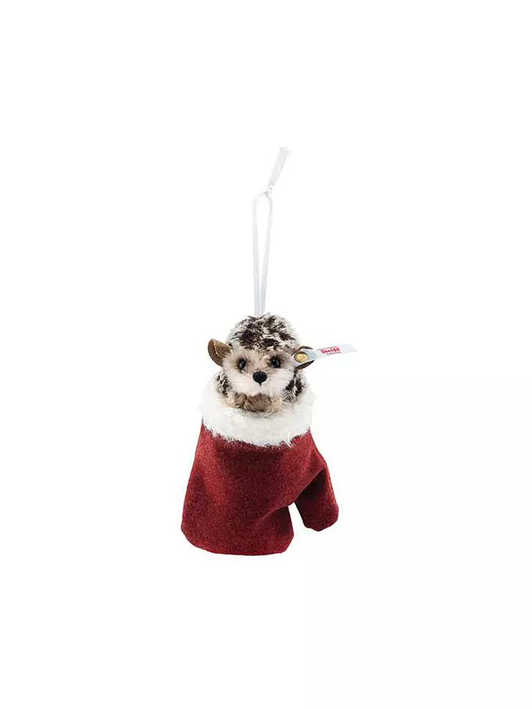 STEIFF | Igel im Handschuh Ornament 11cm Sammlerstück | braun