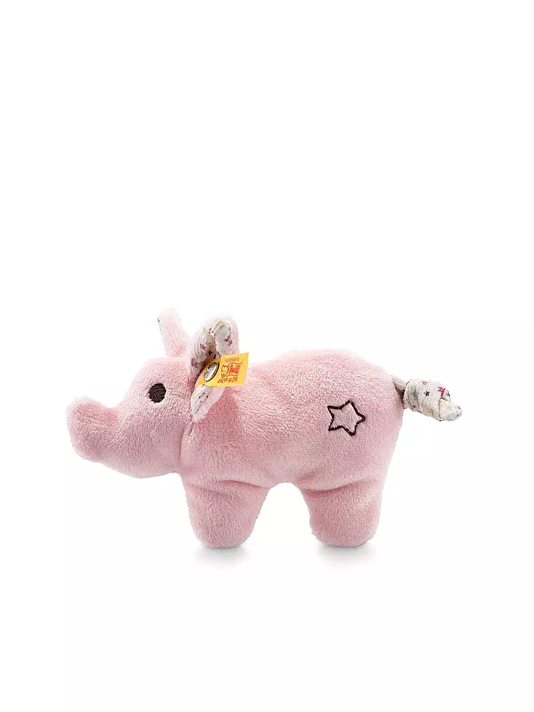 STEIFF | Mini Knister-Schwein mit Rassel 11cm | 