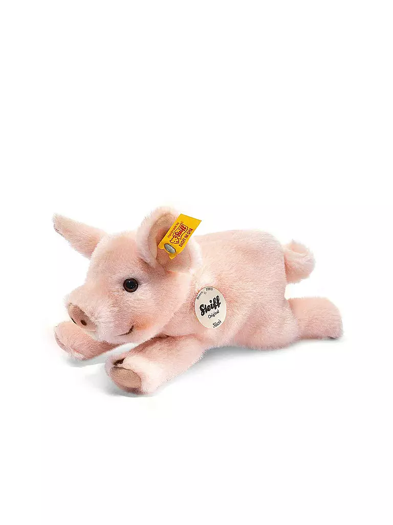 STEIFF | Schwein Sissi 22cm (rosa) | transparent