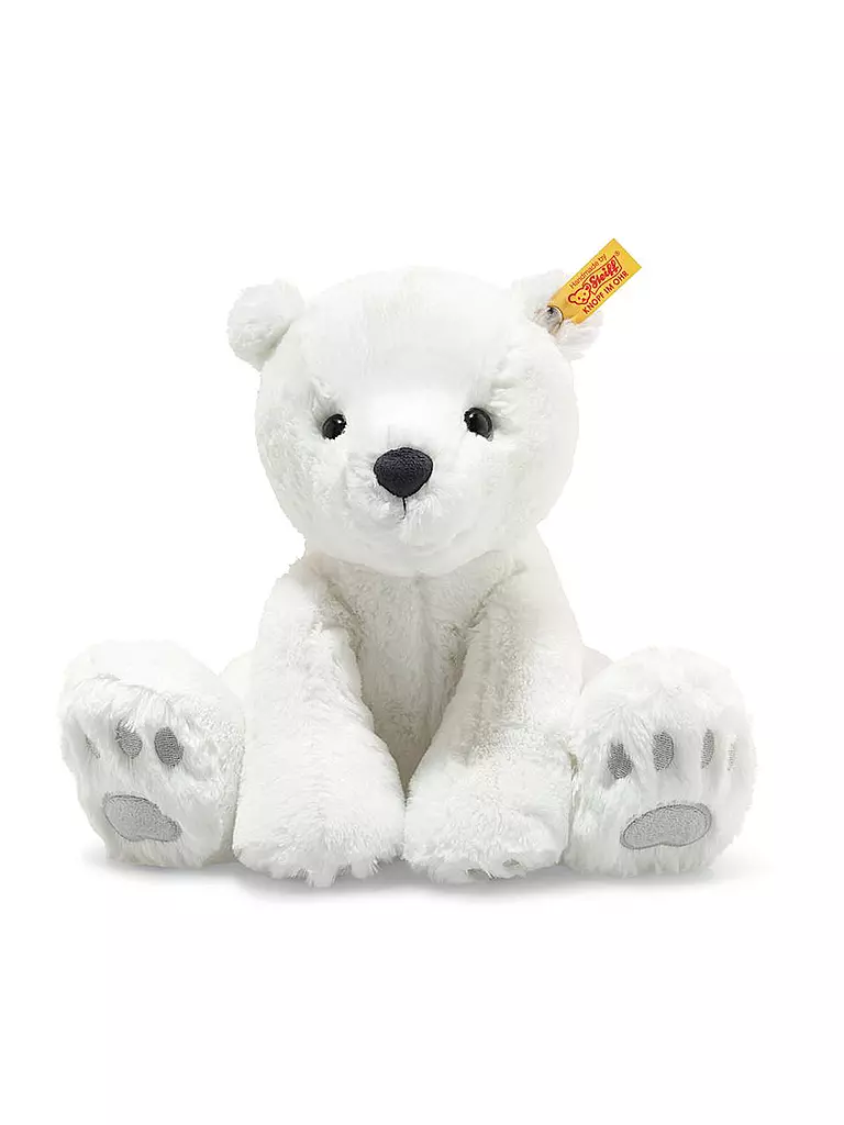 STEIFF | Soft Cuddly Friends Lasse Eisbär 28cm | weiss