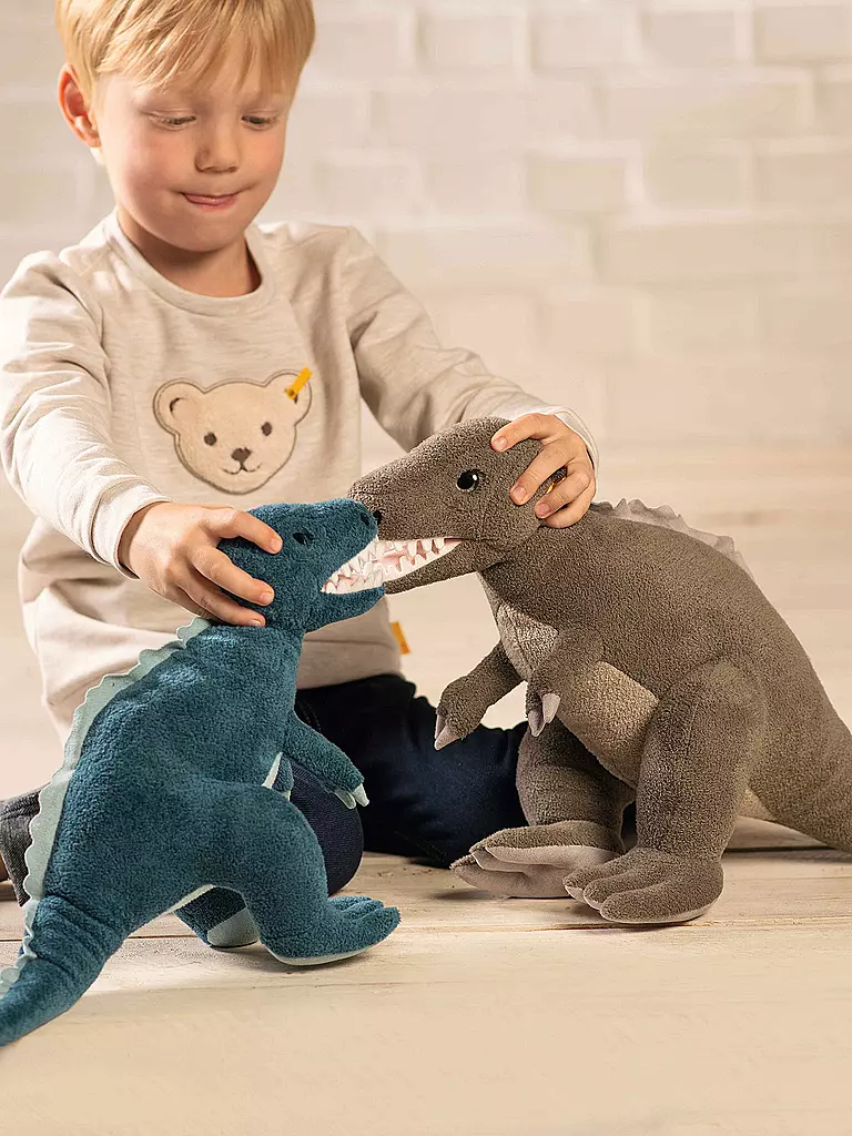 STEIFF | Soft Cuddly Friends Thaisen T-Rex 35cm | grün