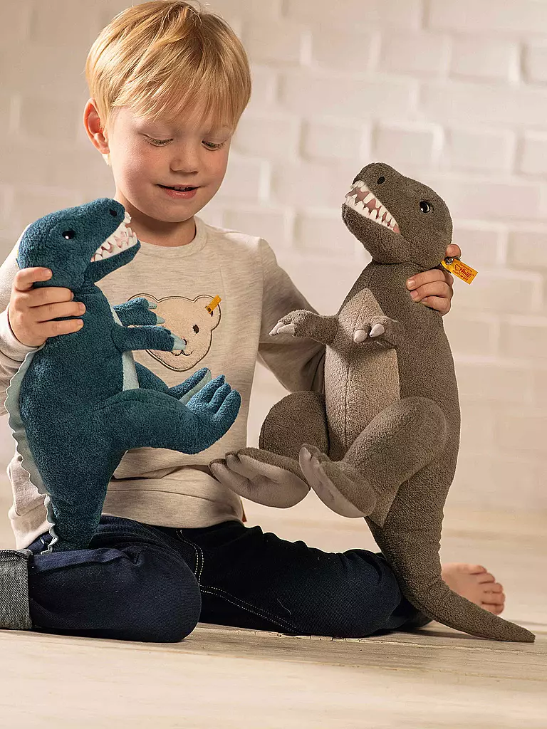 STEIFF | Soft Cuddly Friends Thaisen T-Rex 35cm | grün