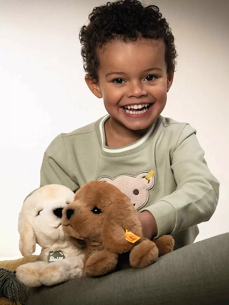 STEIFF | Teddies for tomorrow Lenny Labrador 23cm | braun