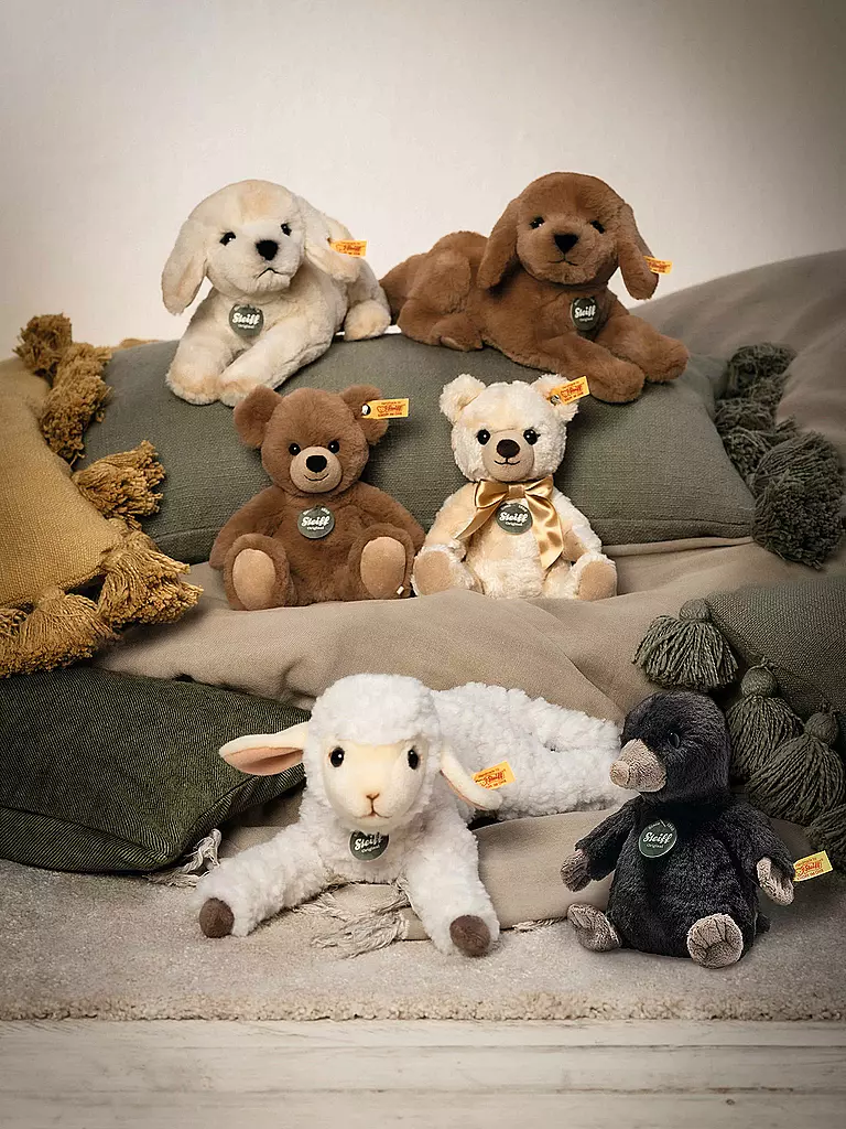 STEIFF | Teddies for tomorrow Lenny Labrador 23cm | braun