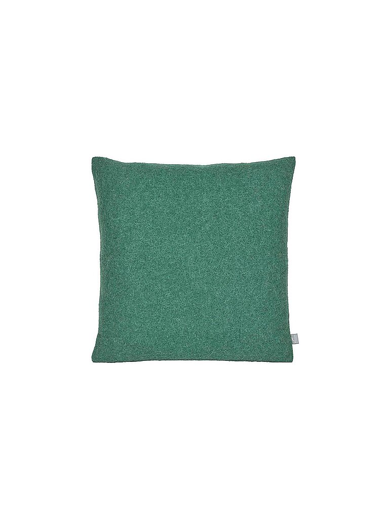 STEINER 1888 Coussin en laine ALINA 40x40cm Agave (garnissage inclus) pétrole
