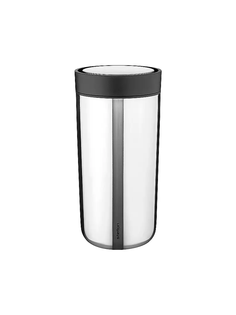 STELTON | Isolierbecher - Thermosbecher To Go Click 0,4l Edelstahl | silber