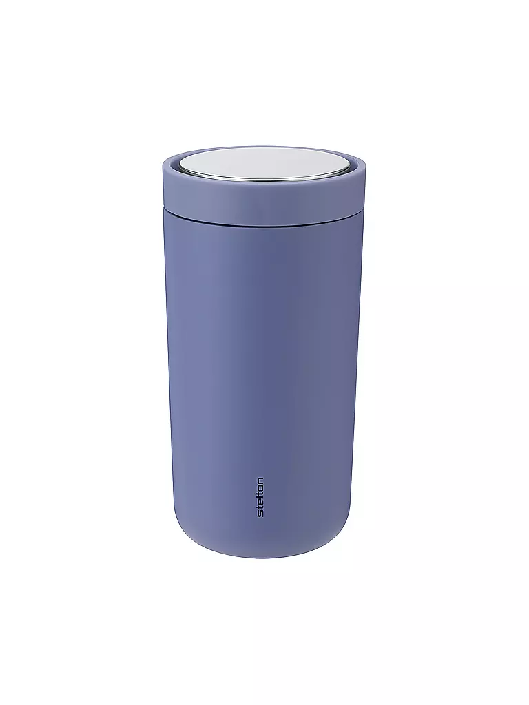 STELTON | Thermobecher To Go Click 0,2l Soft Lupin | blau