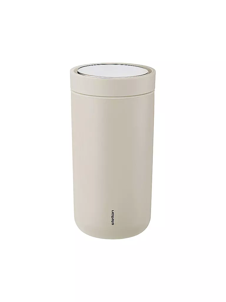 STELTON | Thermobecher To Go Click 0,2l Soft Sand | grau